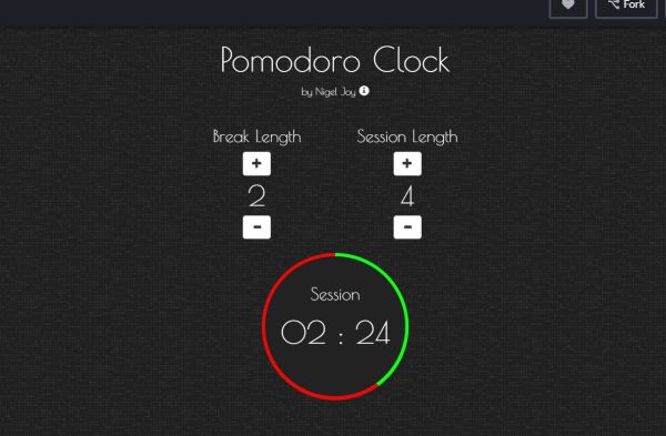 pomodoro clock