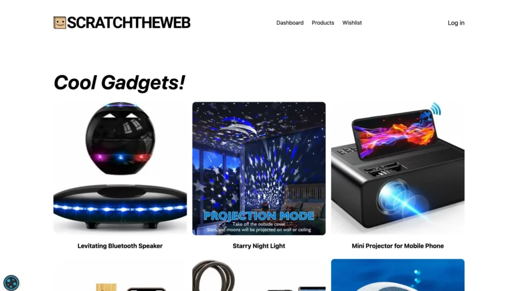 ScratchTheWeb Discover the coolest products on the Internet